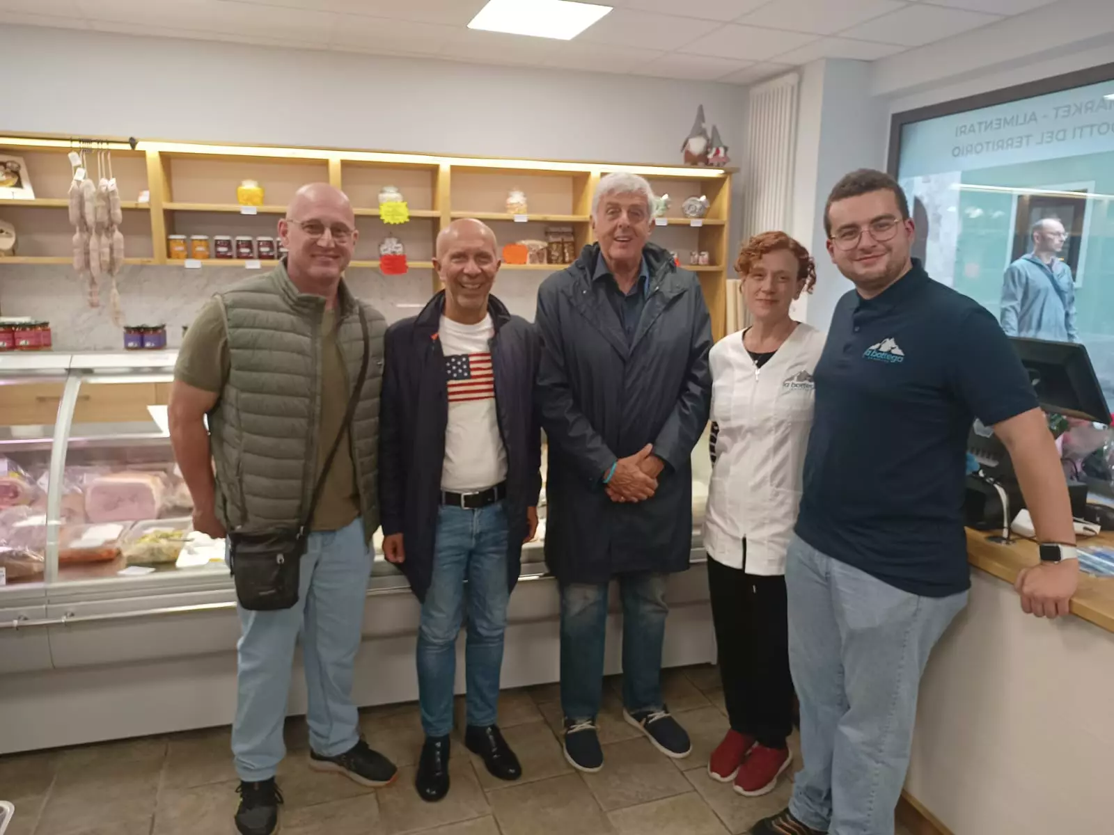 Gli amministratori in visita